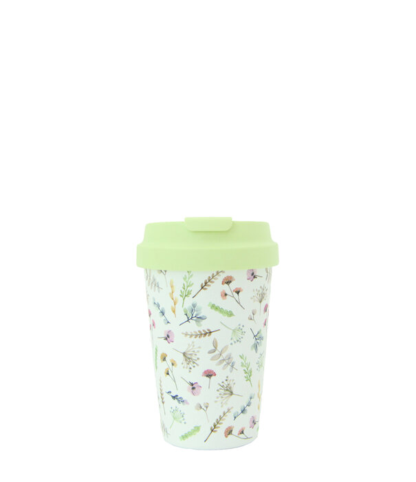 Chic Mic travel cup - watercolor flowers