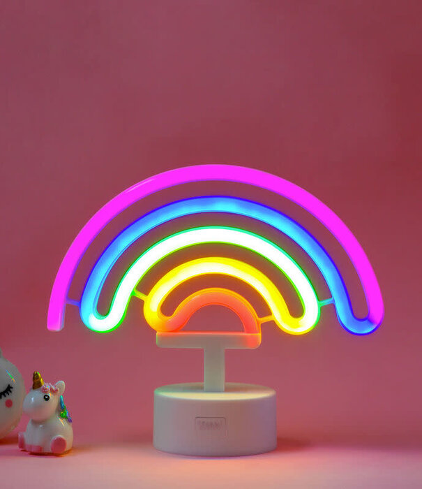 Legami LED neon lamp - rainbow