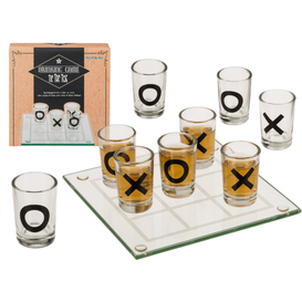 drinking game - tic tac toe