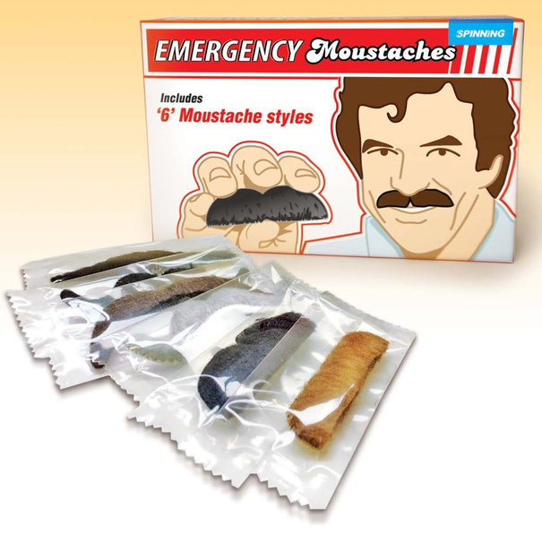 Gift Republic emergency moustaches