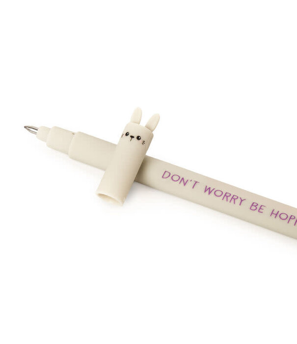 Legami erasable pen - bunny (purple ink)