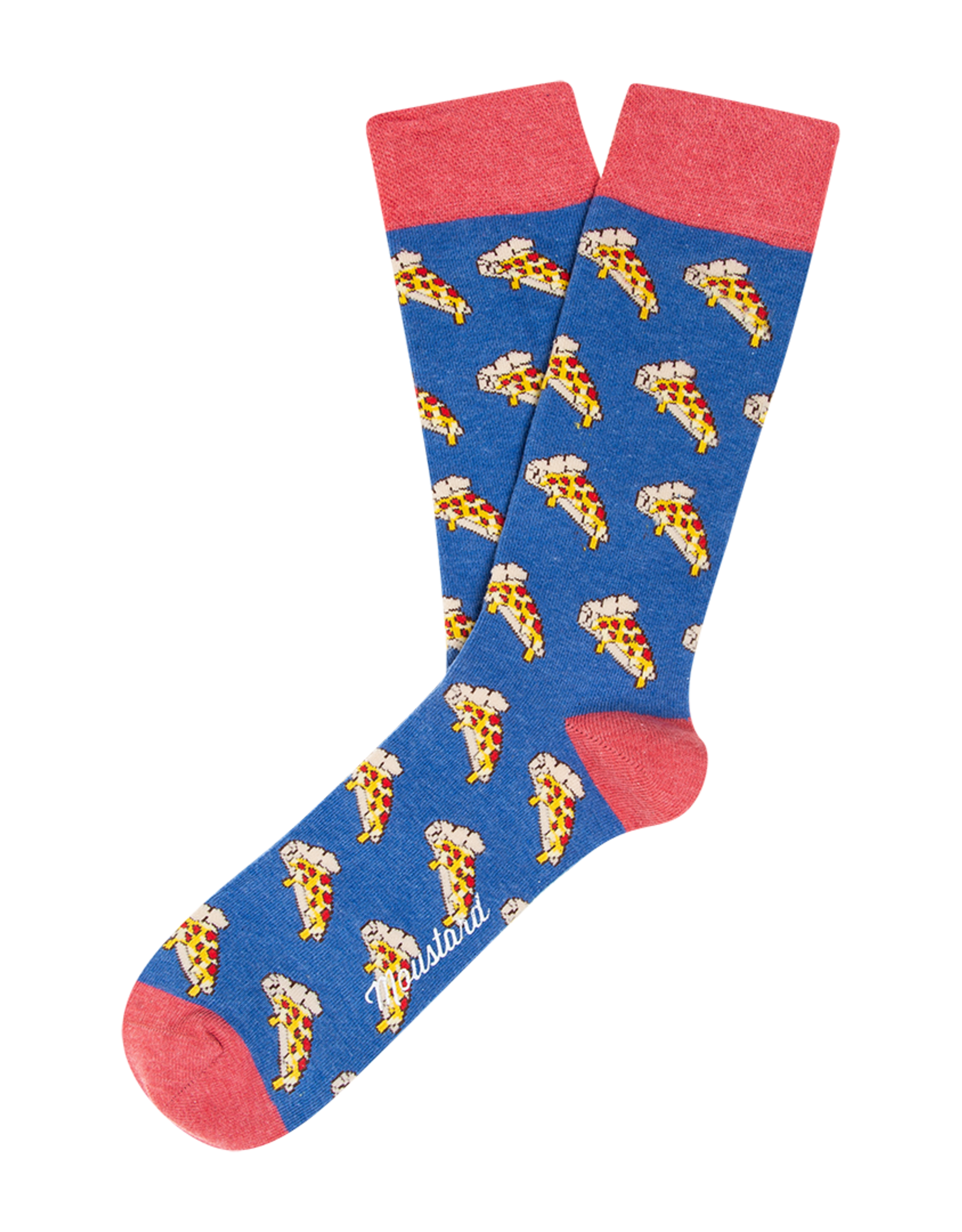 Moustard socks - pizza (41-46)