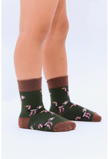 Jelly Jazz socks - ostrich  (12-24 months)