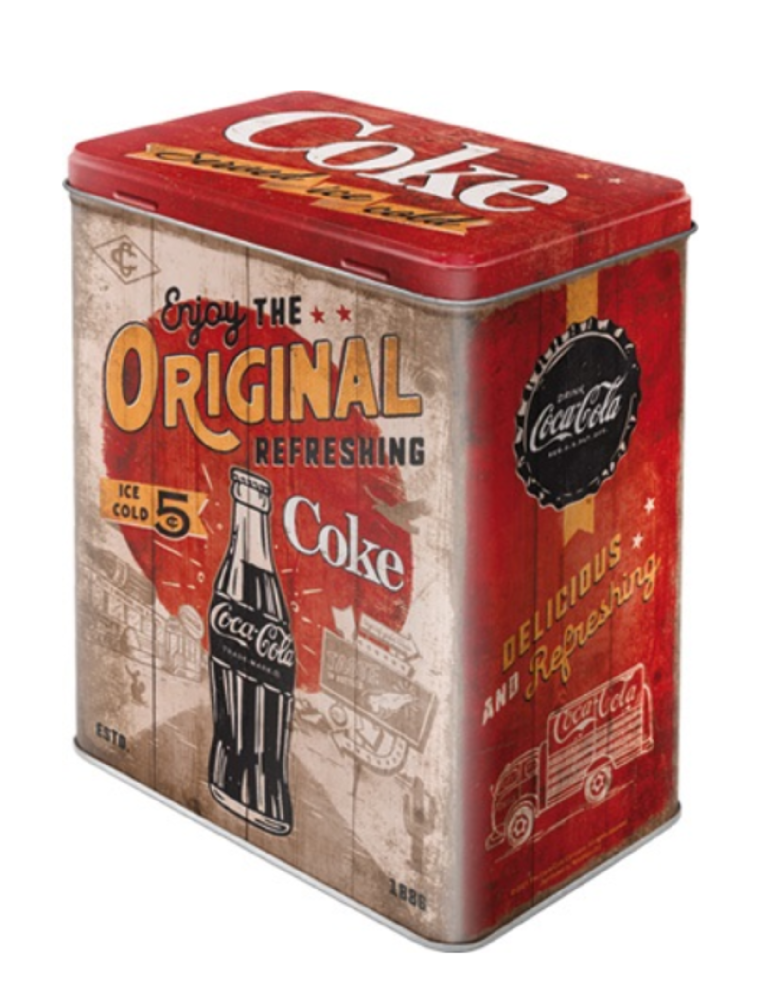 Jelly Jazz tin box - M - Coke original (4)