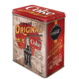 blikken doos - M - Coke original