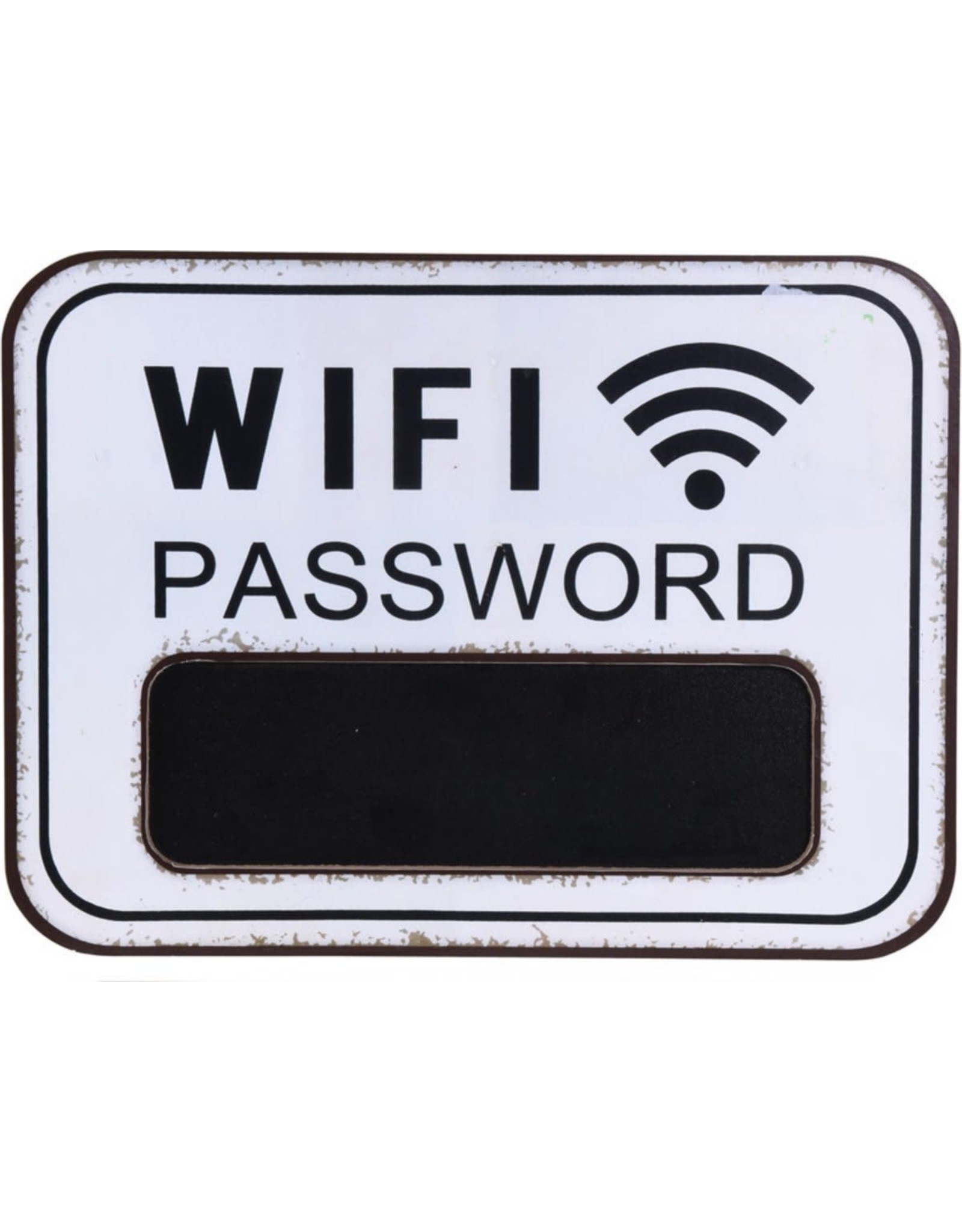 Jelly Jazz chalkboard - wifi password