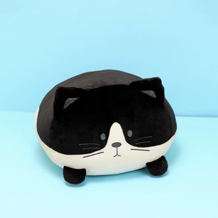 pillow - kitty (white/black)