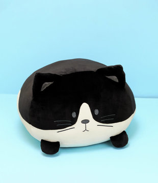 pillow - kitty (white/black)