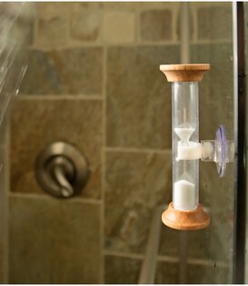 5 minute shower timer