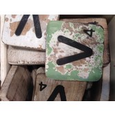 wooden letter - V
