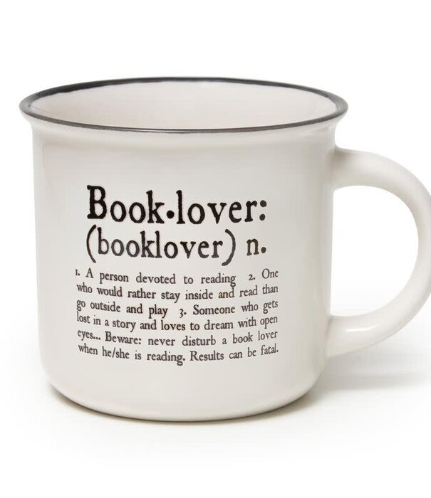 Legami drinking cup puccino - book lover