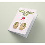 greeting card - nuts about you