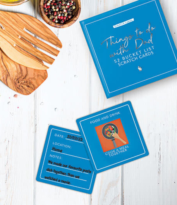 Gift Republic scratch cards - things to do with dad