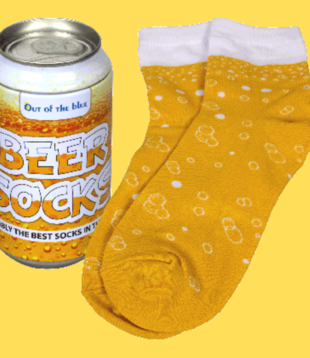 sokken - blikje bier (41-46)