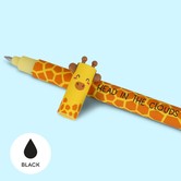 erasable pen - giraffe (black)