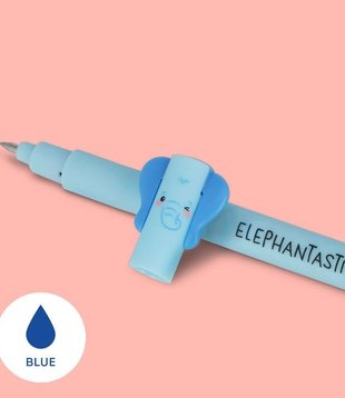 erasable pen - elephant (blue)