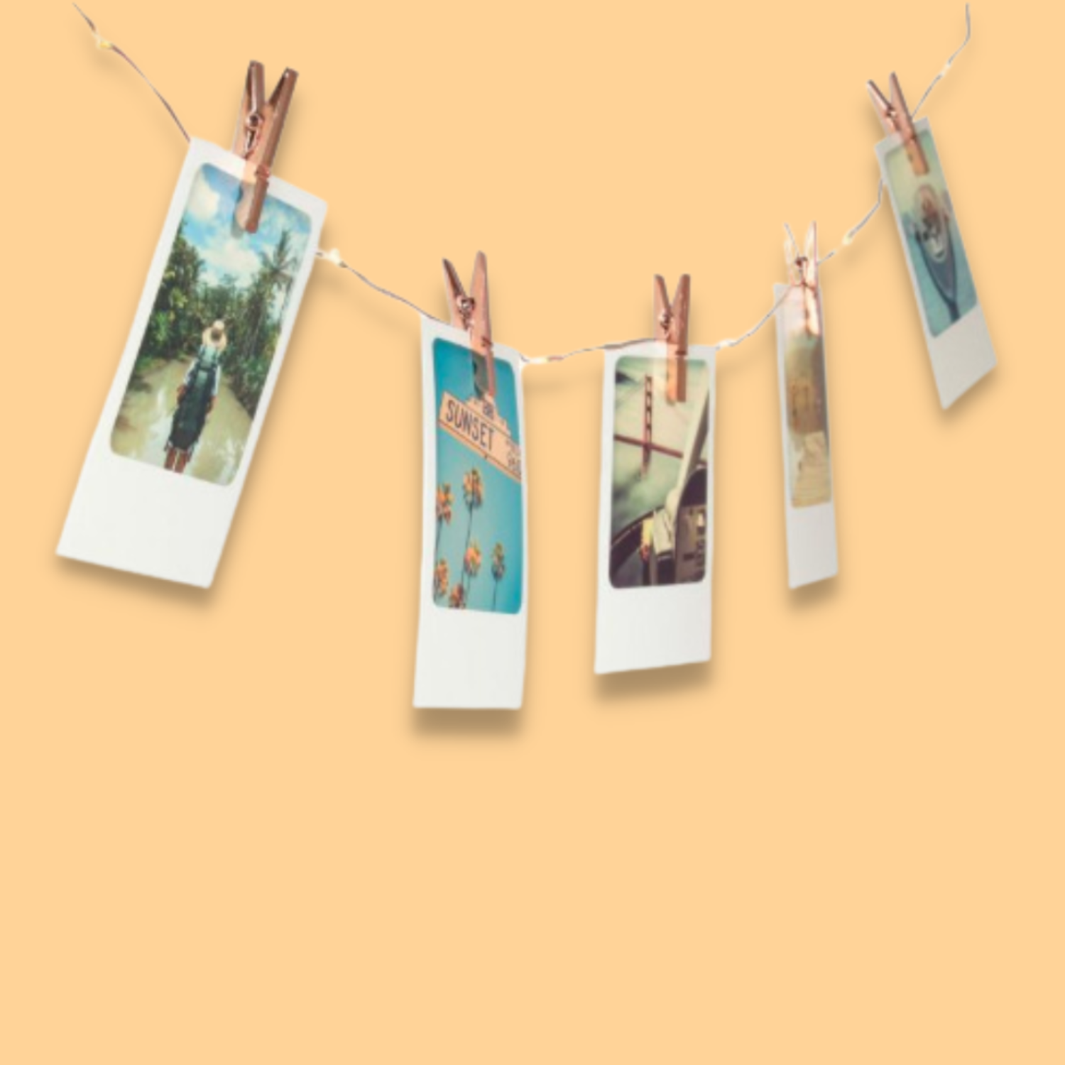 Hanging Photo Clips 