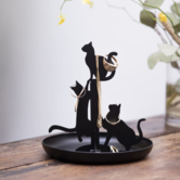 jewelry stand - cats