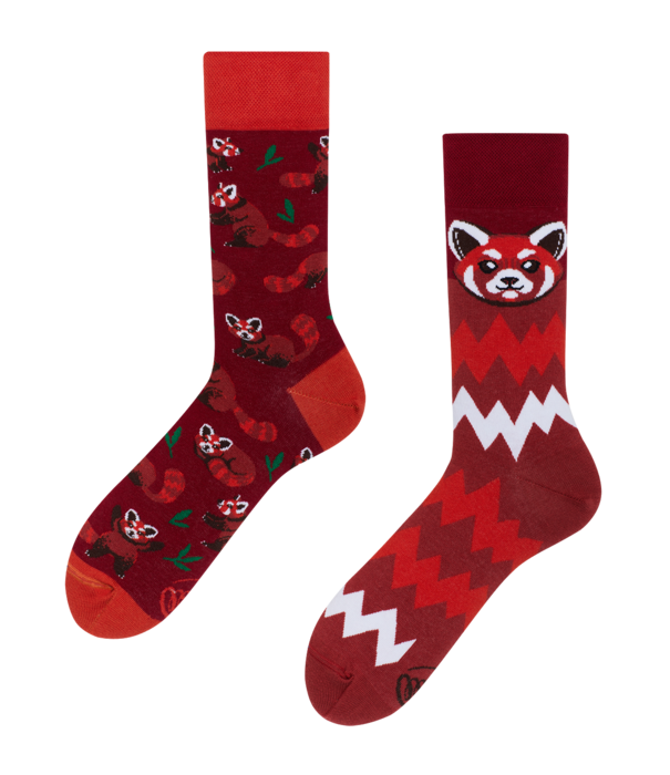 Many Mornings socks - red panda-35-38