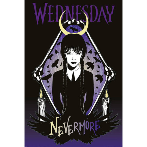 Jelly Jazz poster - Wednesday - Nevermore