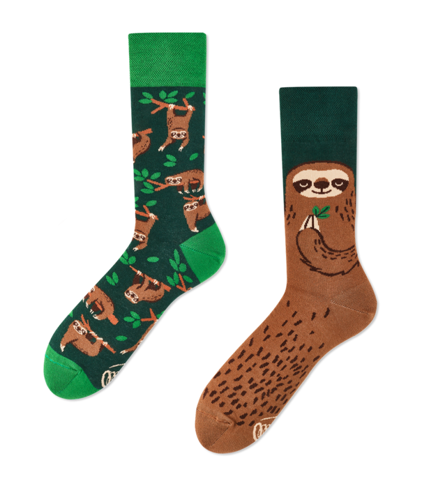 Many Mornings socks - sloth (35-38)