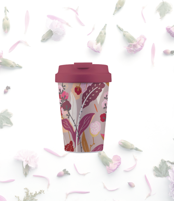 Chic Mic travel cup - wild flowers