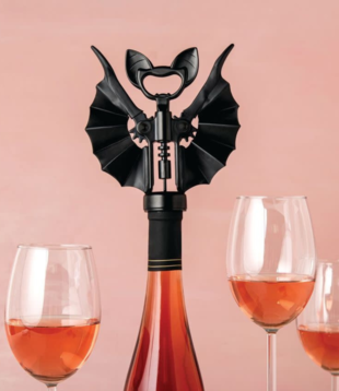 corkscrew/bottle opener - bat