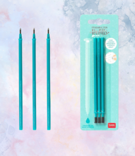 erasable pen refill - turquoise