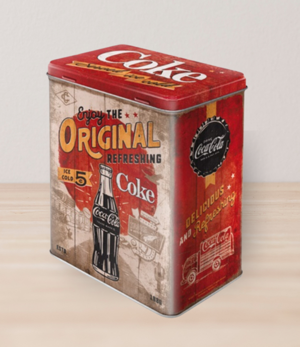 Nostalgic Art tin box - M - Coke original