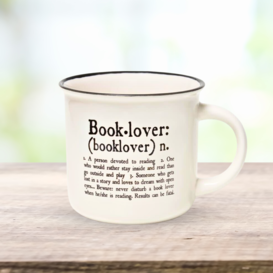 mug puccino - book lover