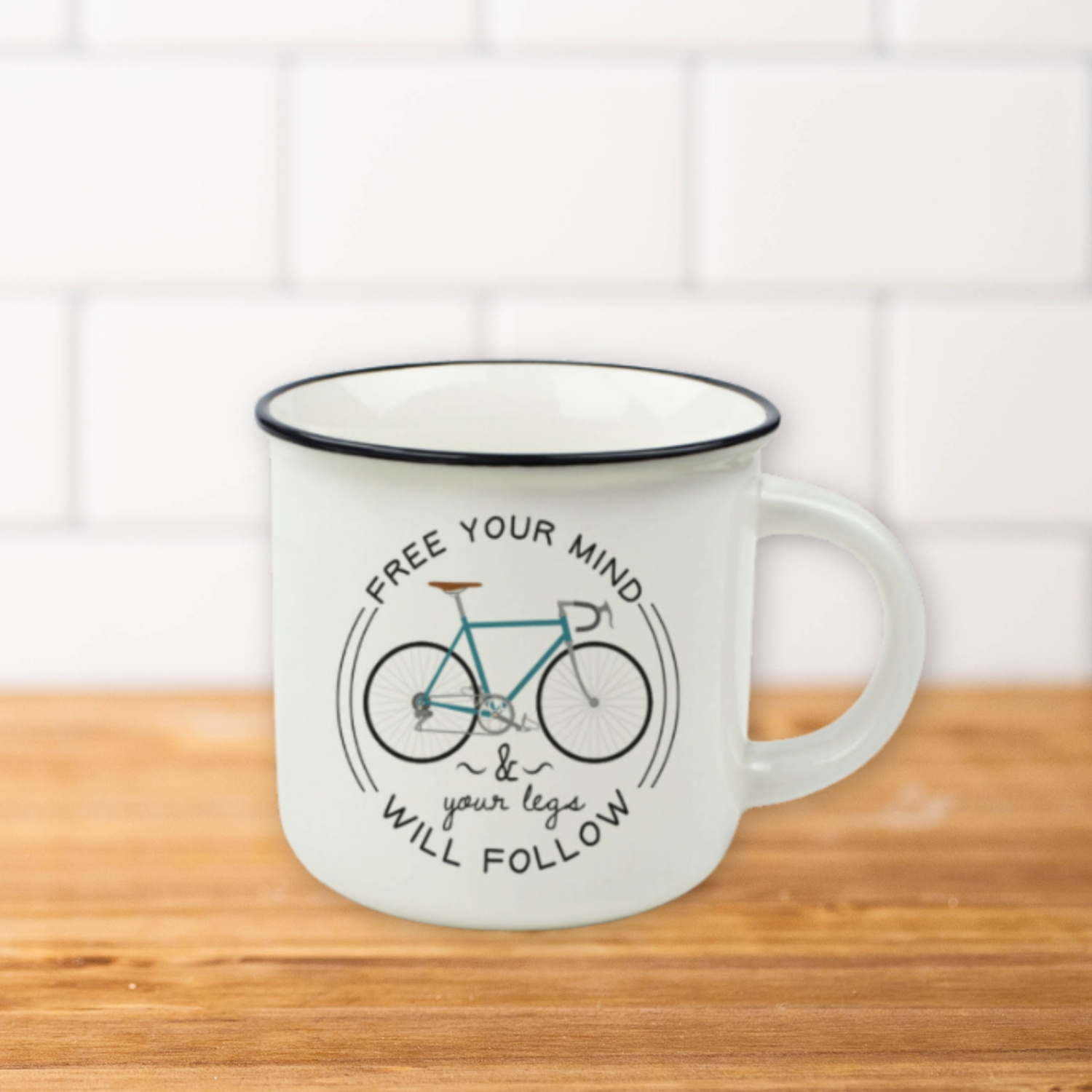mug puccino - bike - JELLY JAZZ - JELLY JAZZ