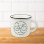 drinkbeker puccino - fiets