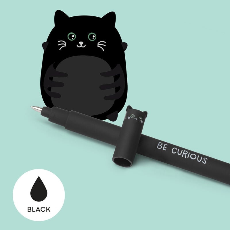 erasable pen cat (black ink) JELLY JAZZ JELLY JAZZ