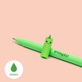 erasable pen - dino (green ink)