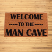 doormat - welcome to the man cave