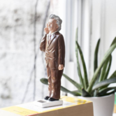 solar figurine - Einstein