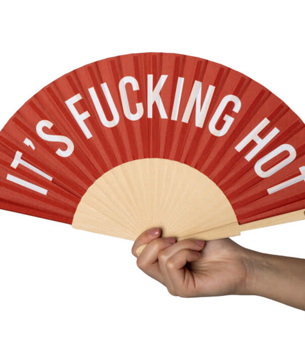 Fisura textile fan - its fucking hot (red)