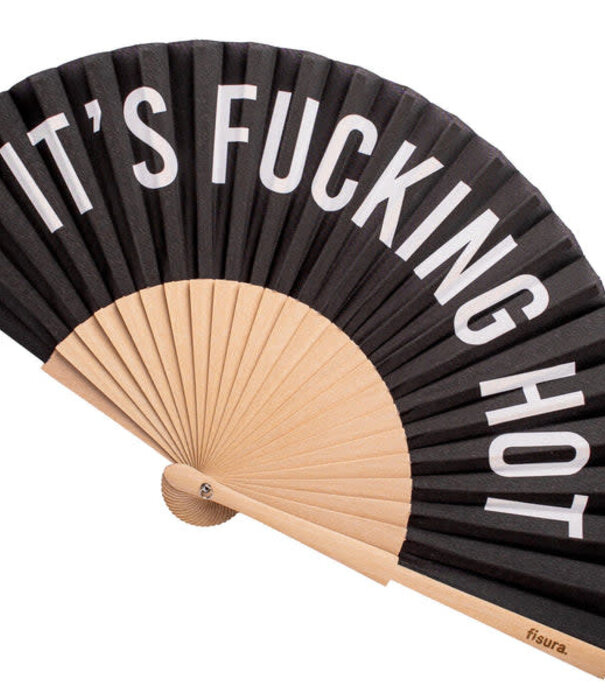 Fisura textile fan - its fucking hot (black)