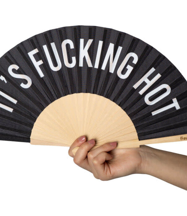 Fisura textile fan - its fucking hot (black)