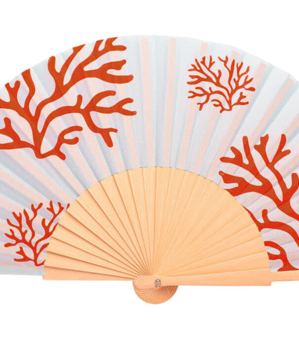 Fisura textile fan - corals