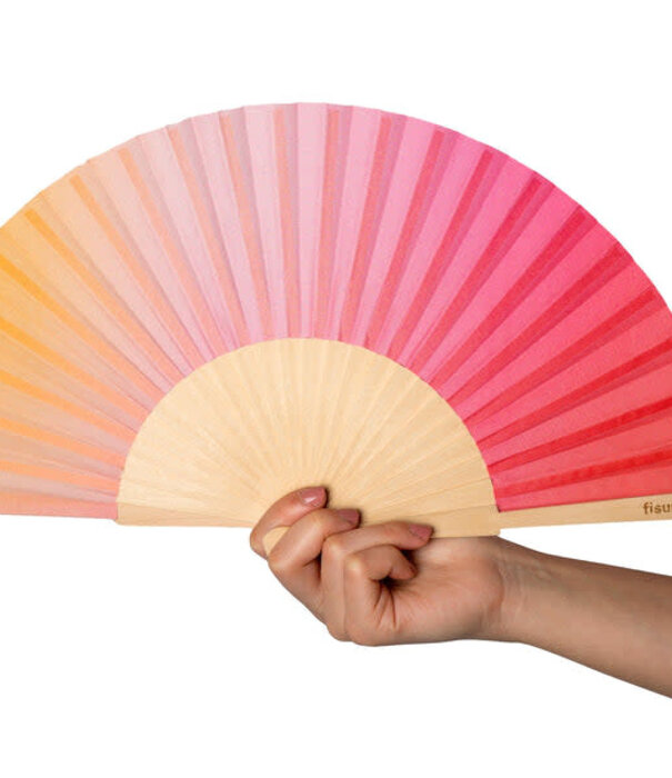 Fisura textile fan - sunset