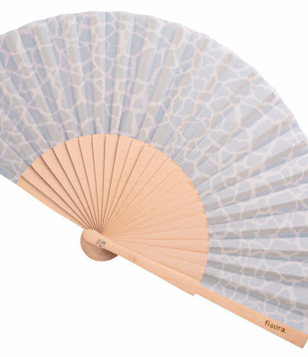 Fisura textile fan - water effect