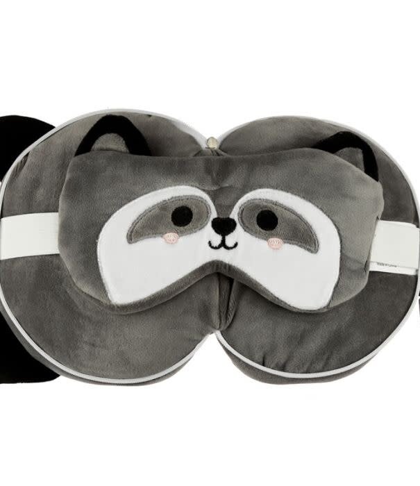 Puckator travel pillow - relaxeazzz - Romy the raccoon