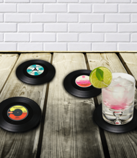 coasters - vinyl