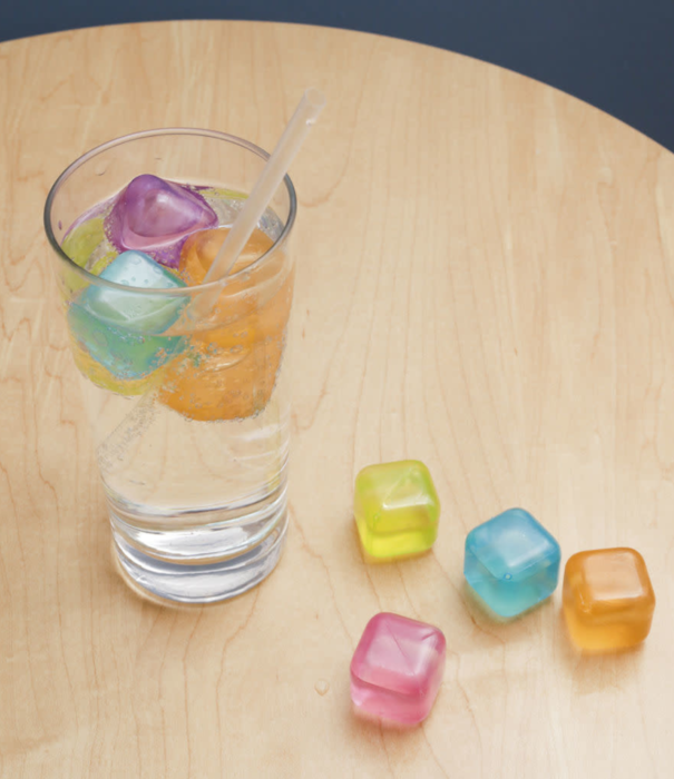 Kikkerland reusable ice cubes - squared (30pcs)