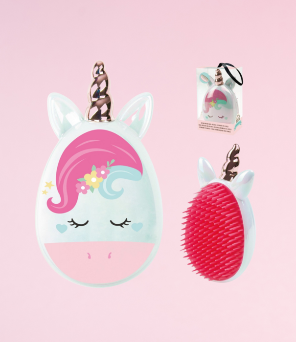 Legami detangling hairbrush - unicorn