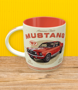 mug - Ford Mustang (red)