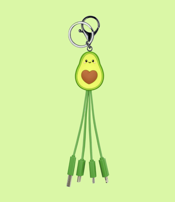 Legami charging cables - avocado