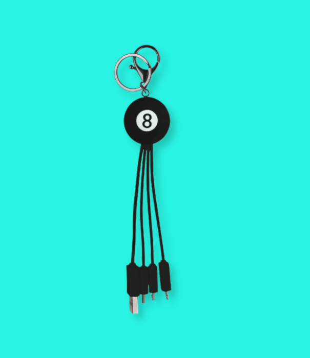 Legami charging cables - 8 ball