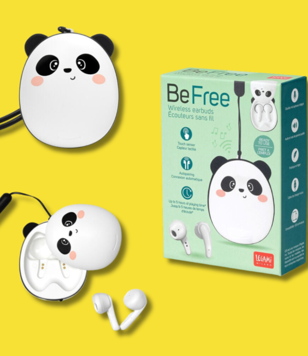 Legami wireless earbuds - panda